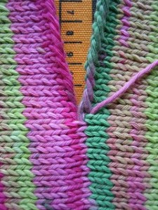 Perfect Knit Seam Tutorial