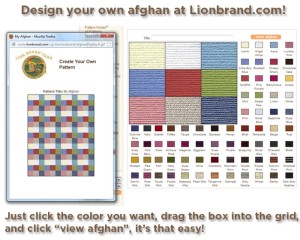Make your own afghan pattern