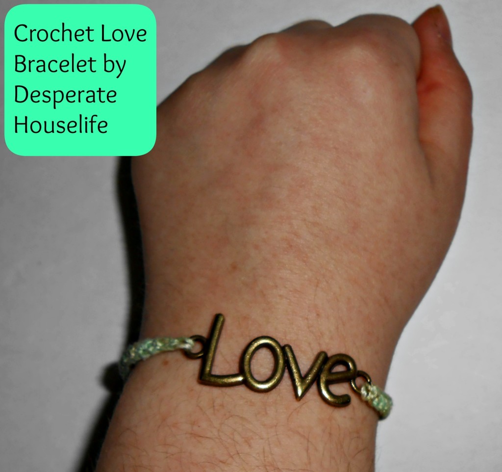 crochet love bracelet 9
