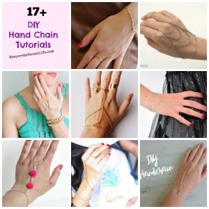 DIY Hand Chain Tutorials {roundup} – UPDATED