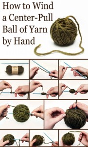 Another Great Technique on How to Make a Center Pull Ball of Yarn