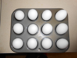 Baked "hardboiled" eggs {pinterest fail}