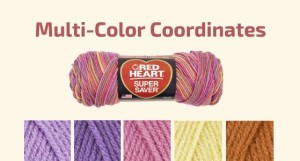 color coordinating yarn
